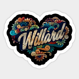 My name is willard Sticker